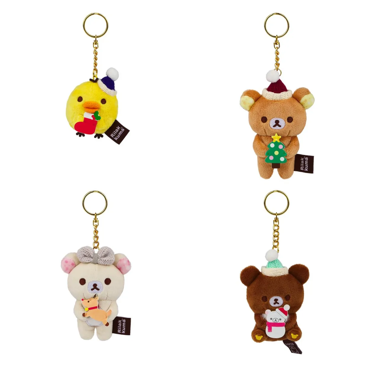 BLIND BOX Rilakkuma San-X Original Holiday Series Keychain - 1pc