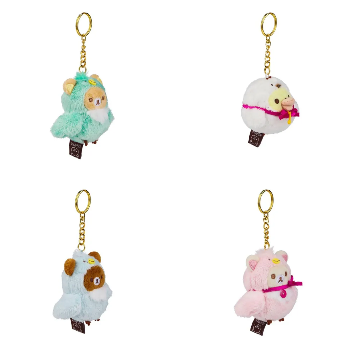 BLIND BOX Rilakkuma San-X Original Swan Series Keychain Plush - 1pc