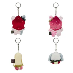 BLIND BOX Sentimental Circus Strawberry Series Keychain Plush - 1pc