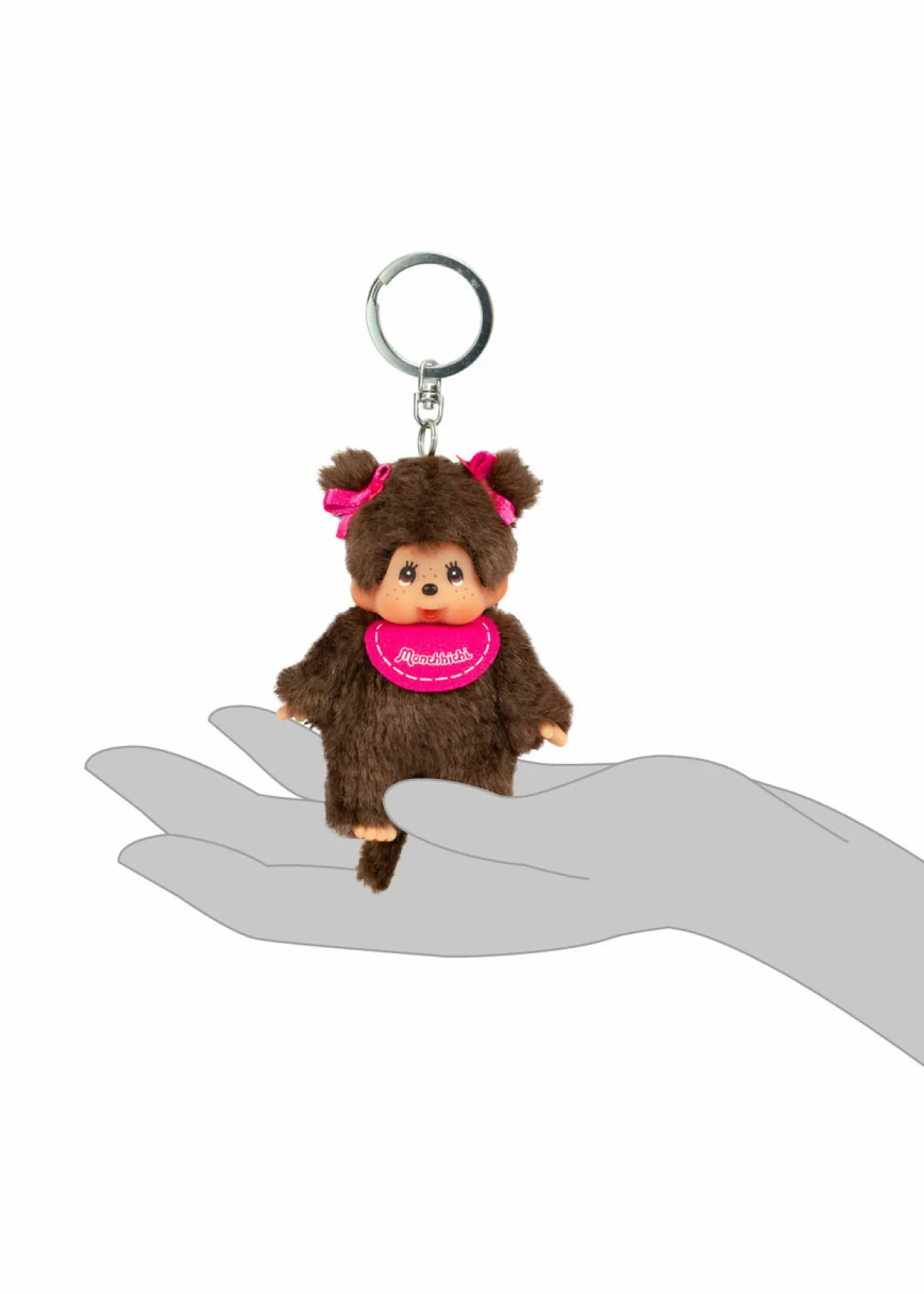 BLIND PICK Monchhichi Classic Plush Keychain - 1pc