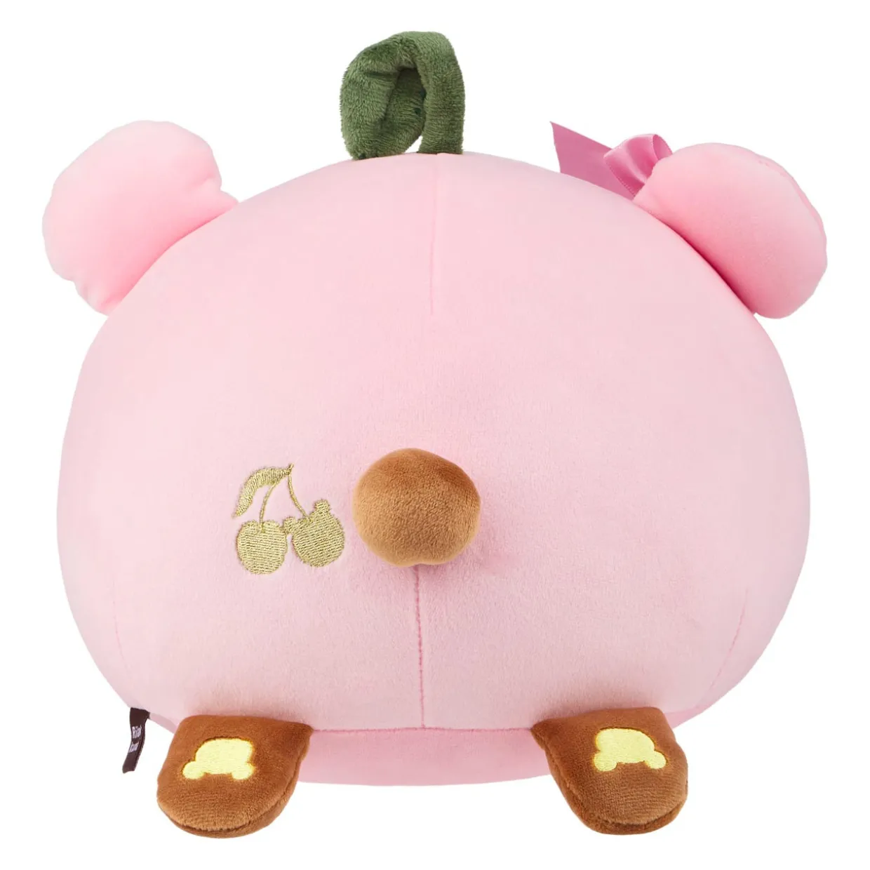 Chairoikoguma San-X Original Cherry Mochi Cushion Plush - Pink