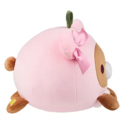 Chairoikoguma San-X Original Cherry Mochi Cushion Plush - Pink