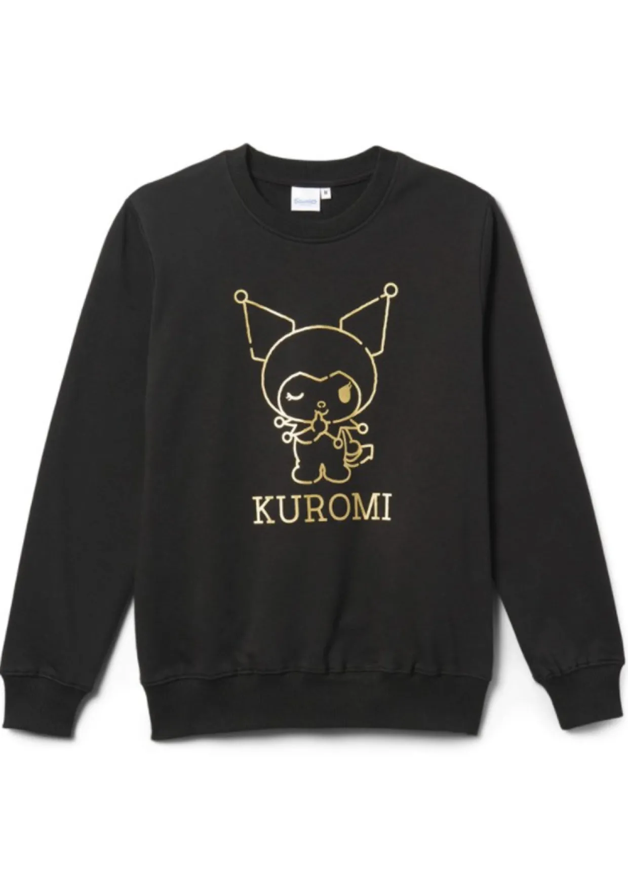 Hello Kitty Kuromi Pullover Sweater - Black