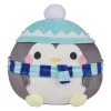 Honeymaru Penguin Rolling Mochi Plush