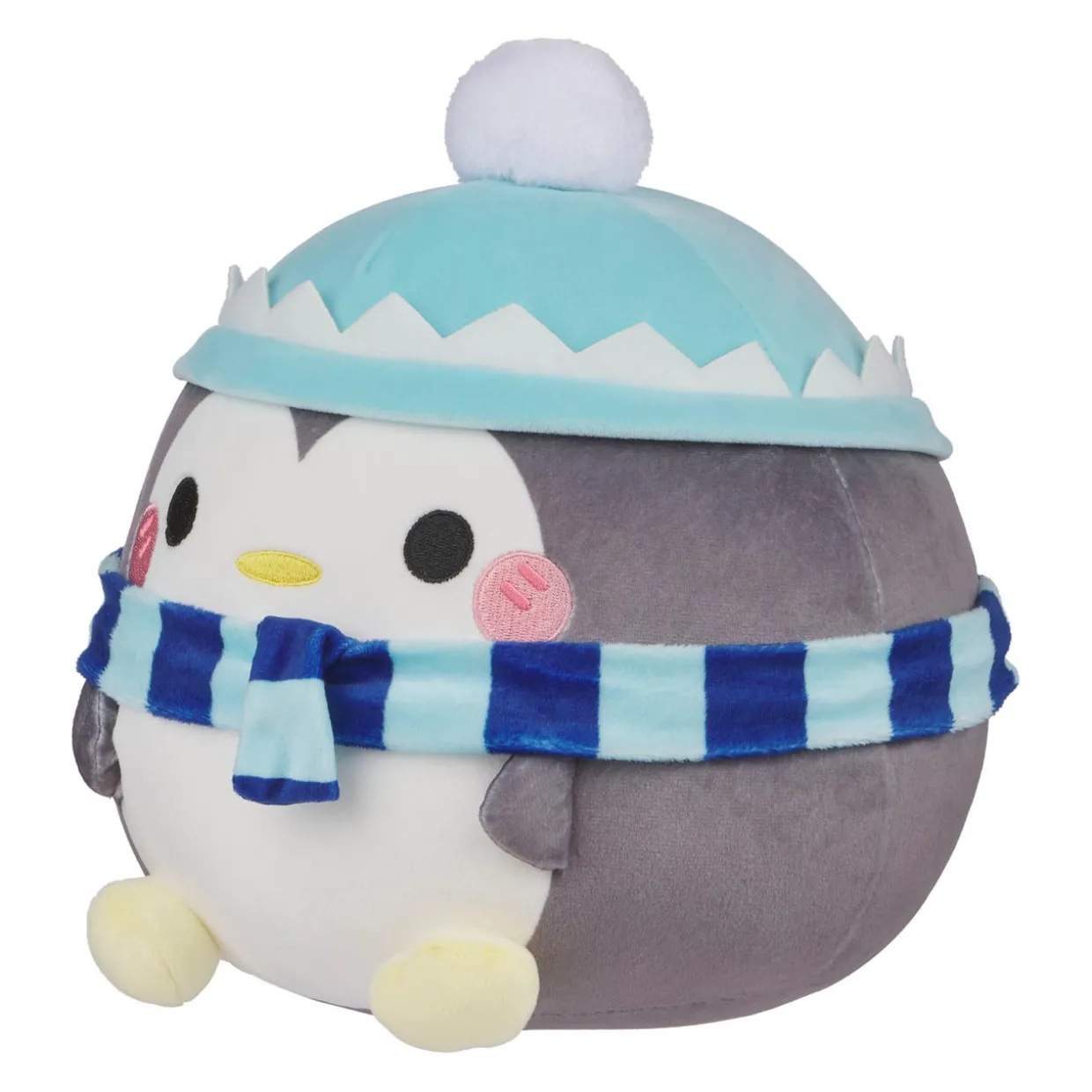 Honeymaru Penguin Rolling Mochi Plush