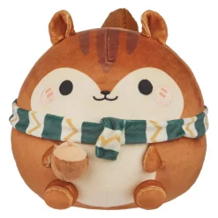 Honeymaru Squirrel Rolling Mochi Plush