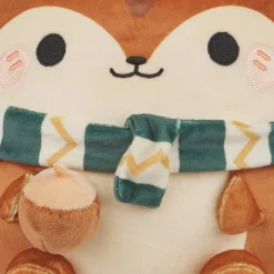 Honeymaru Squirrel Rolling Mochi Plush