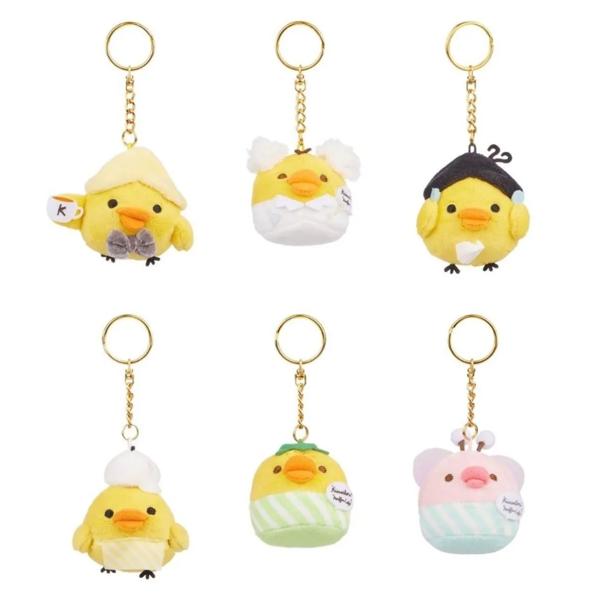 Kiiroitori San-X Original Blind Box Muffin Cafe Series Keychains - 1pc