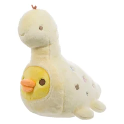Kiiroitori San-X Original Plays with Dino Series Plush - Pastel Yellow