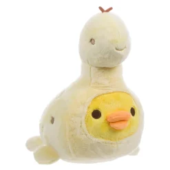 Kiiroitori San-X Original Plays with Dino Series Plush - Pastel Yellow