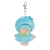 KIKI of Twin Stars Blue Raincoat Keychain Plush