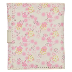 Korilakkuma Sakura Cherry Blossom Pu Leather Tri-Fold Wallet Pouch