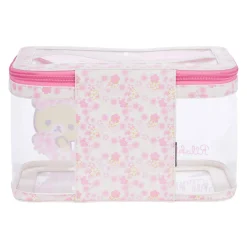 Korilakkuma Sakura Clear Cosmetics Pouch Bag