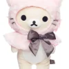 Korilakkuma San-X Original Dressed in a Pink Hooded Cat Capelet