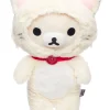 Korilakkuma San-X Original In A White Fluffy Cat Costume