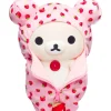 Korilakkuma San-X Original Strawberry Pattern Pink Sleeping Bag Plush