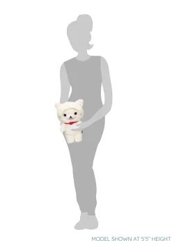 Korilakkuma San-X Original In A White Fluffy Cat Costume