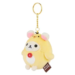 Korilakkuma San-X Original Kiiroitori Kigurumi Series Mochi Keychain