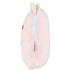Korilakkuma San-X Original Plays with Dino Flat Mochi Series Plush - Pastel Pink