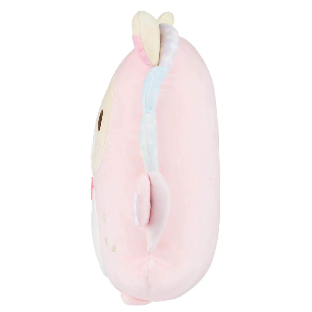 Korilakkuma San-X Original Plays with Dino Flat Mochi Series Plush - Pastel Pink
