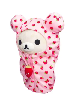 Korilakkuma San-X Original Strawberry Pattern Pink Sleeping Bag Plush