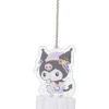 Kuromi Acrylic Light Stand Keychain