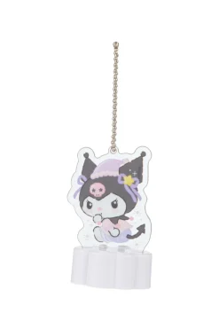 Kuromi Acrylic Light Stand Keychain