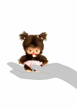 Monchhichi Classic Bebichhichi Plush Toy - Girl
