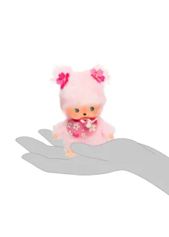 Monchhichi Classic Bebichhichi Sakura Cherry Blossom