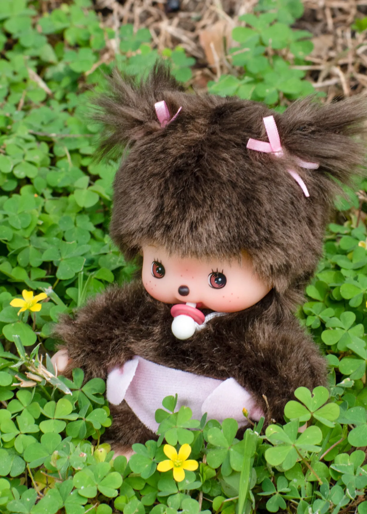 Monchhichi Classic Bebichhichi Plush Toy - Girl