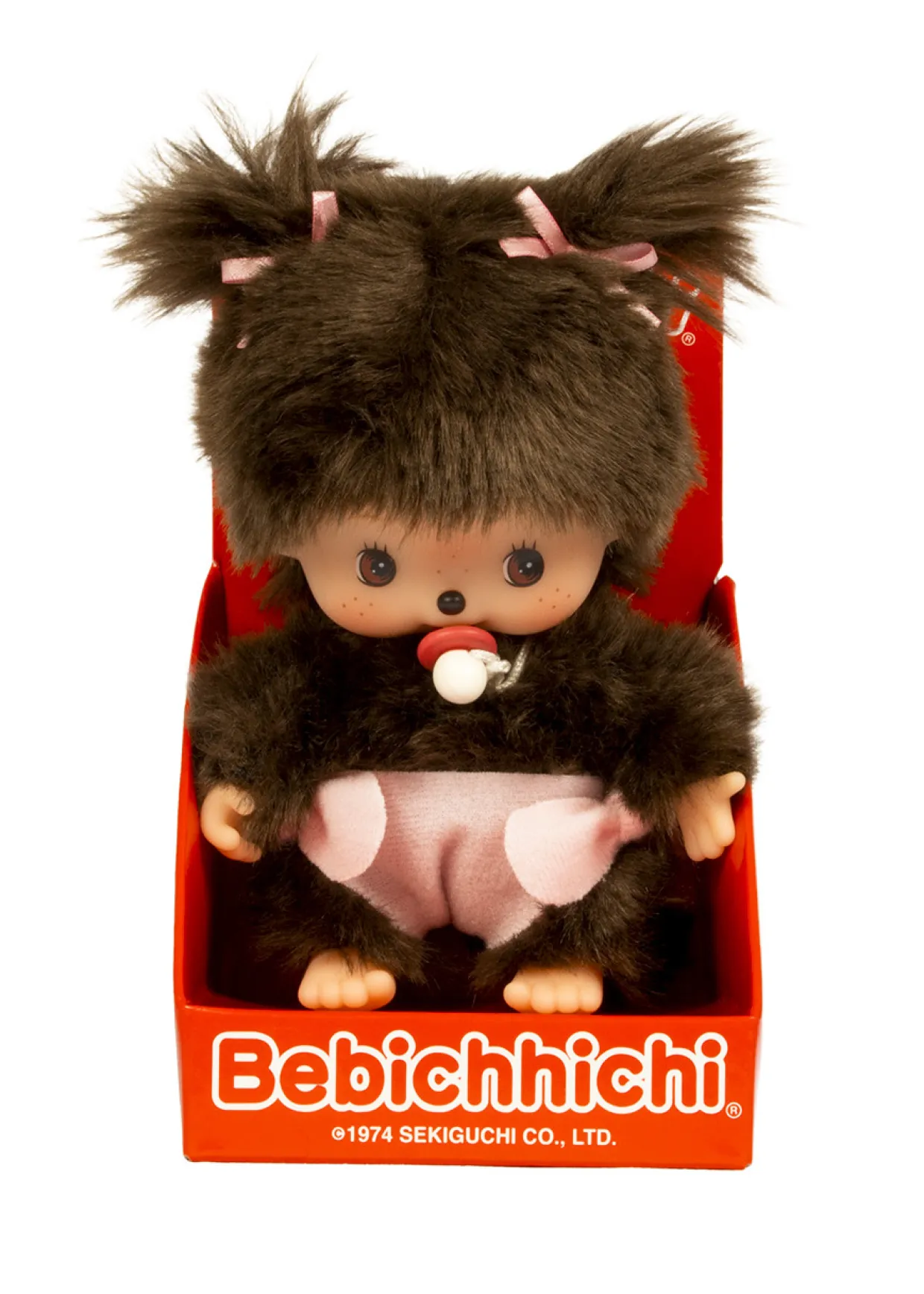 Monchhichi Classic Bebichhichi Plush Toy - Girl