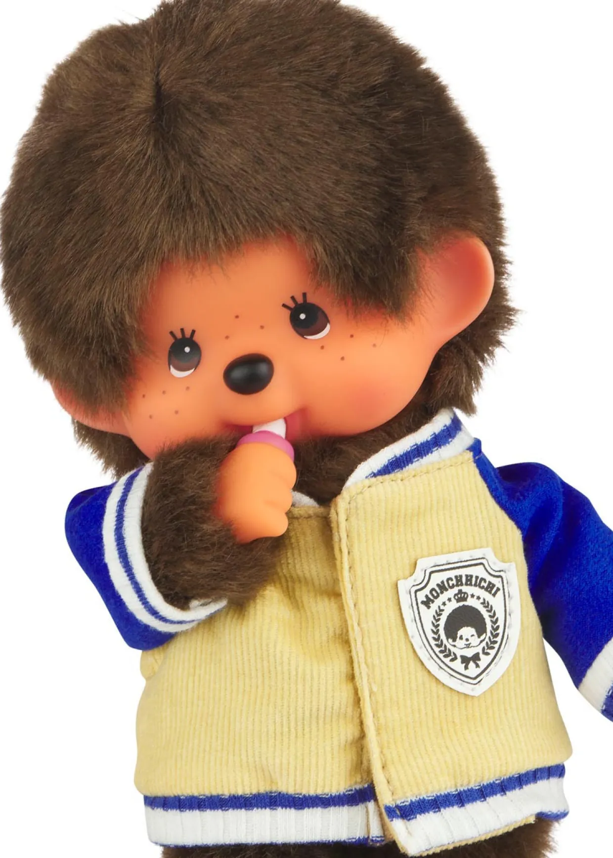 Monchhichi Corduroy Jacket Boy Plush