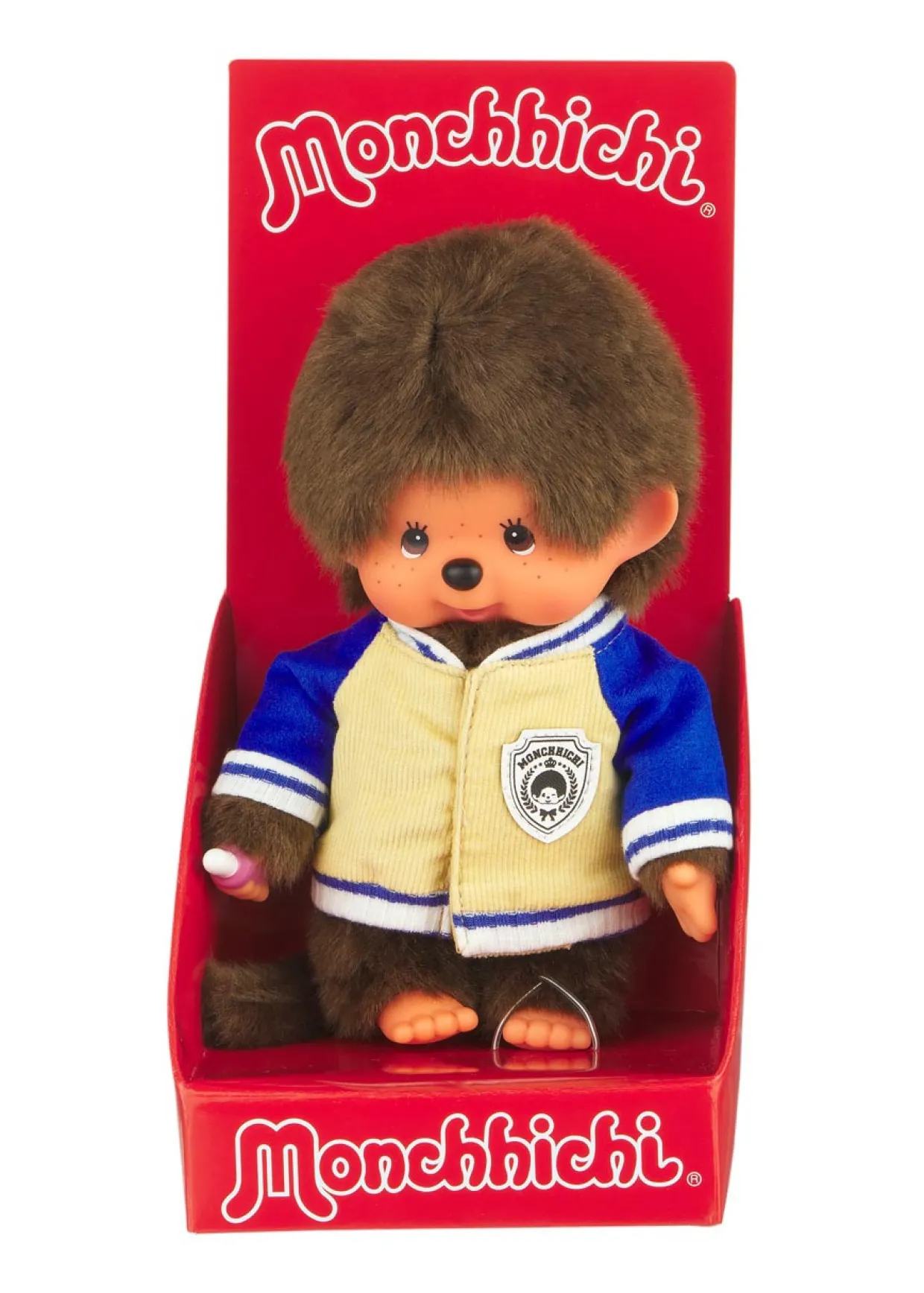 Monchhichi Corduroy Jacket Boy Plush