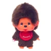 Monchhichi Mini Doll Boy With Big Head and Pacifier Plush