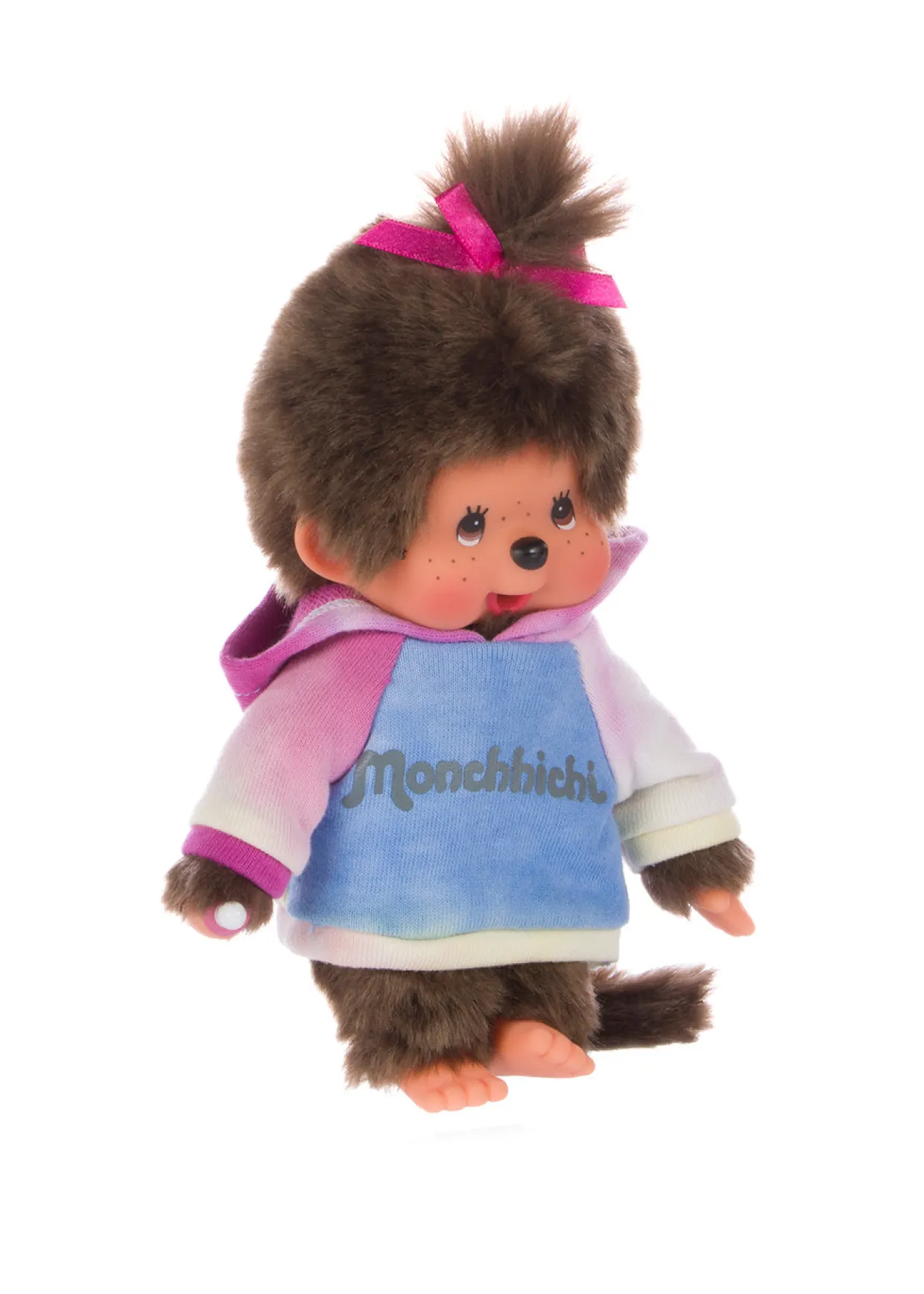 Monchhichi Tie-Dye Hoodie Girl Plush