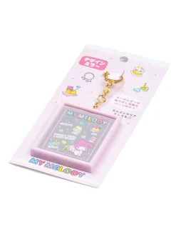 My Melody Mini Mirror Design Keychain - Pink