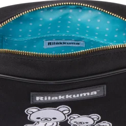 Rilakkuma and Friends Crossbody Bag - Black