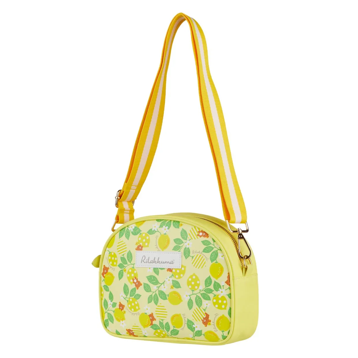 Rilakkuma Fresh Lemon Crossbody Bag - Yellow/Green