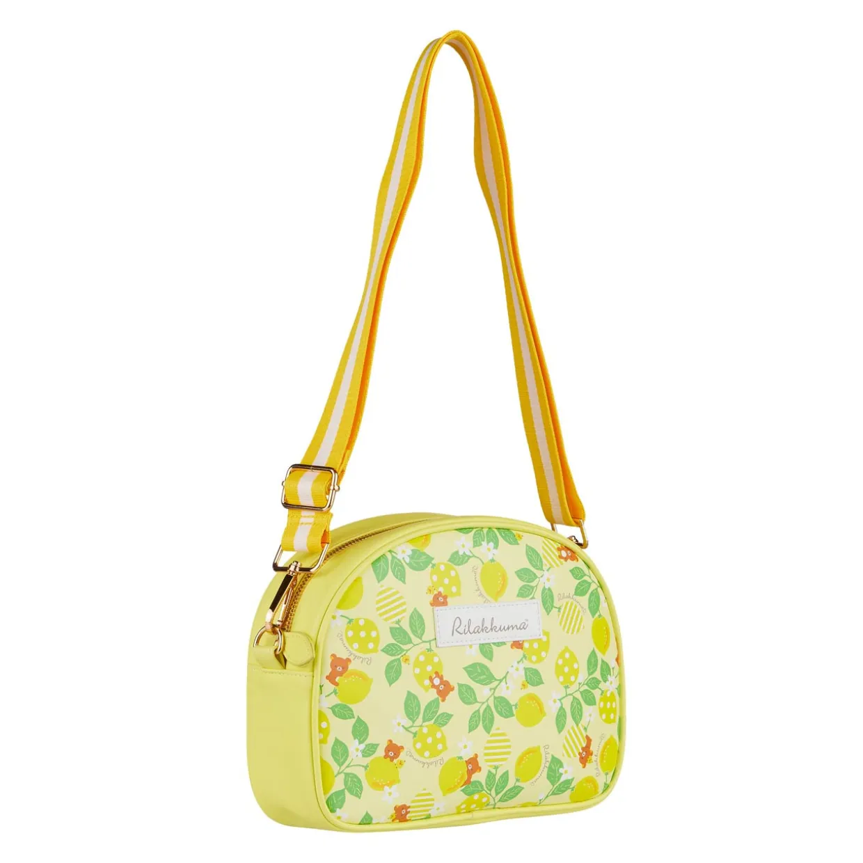 Rilakkuma Fresh Lemon Crossbody Bag - Yellow/Green