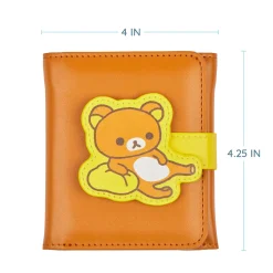 Rilakkuma Pu Leather Tri-fold Wallet Pouch