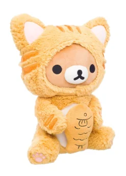 Rilakkuma San-X Original as Tiger Eating Fish Plush