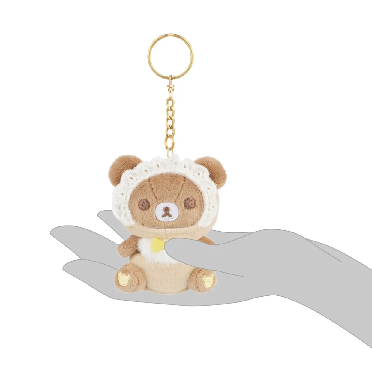 Rilakkuma San-X Original Baby Bonnet Series Keychain Blind Box - 1pc