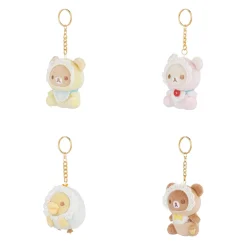Rilakkuma San-X Original Baby Bonnet Series Keychain Blind Box - 1pc