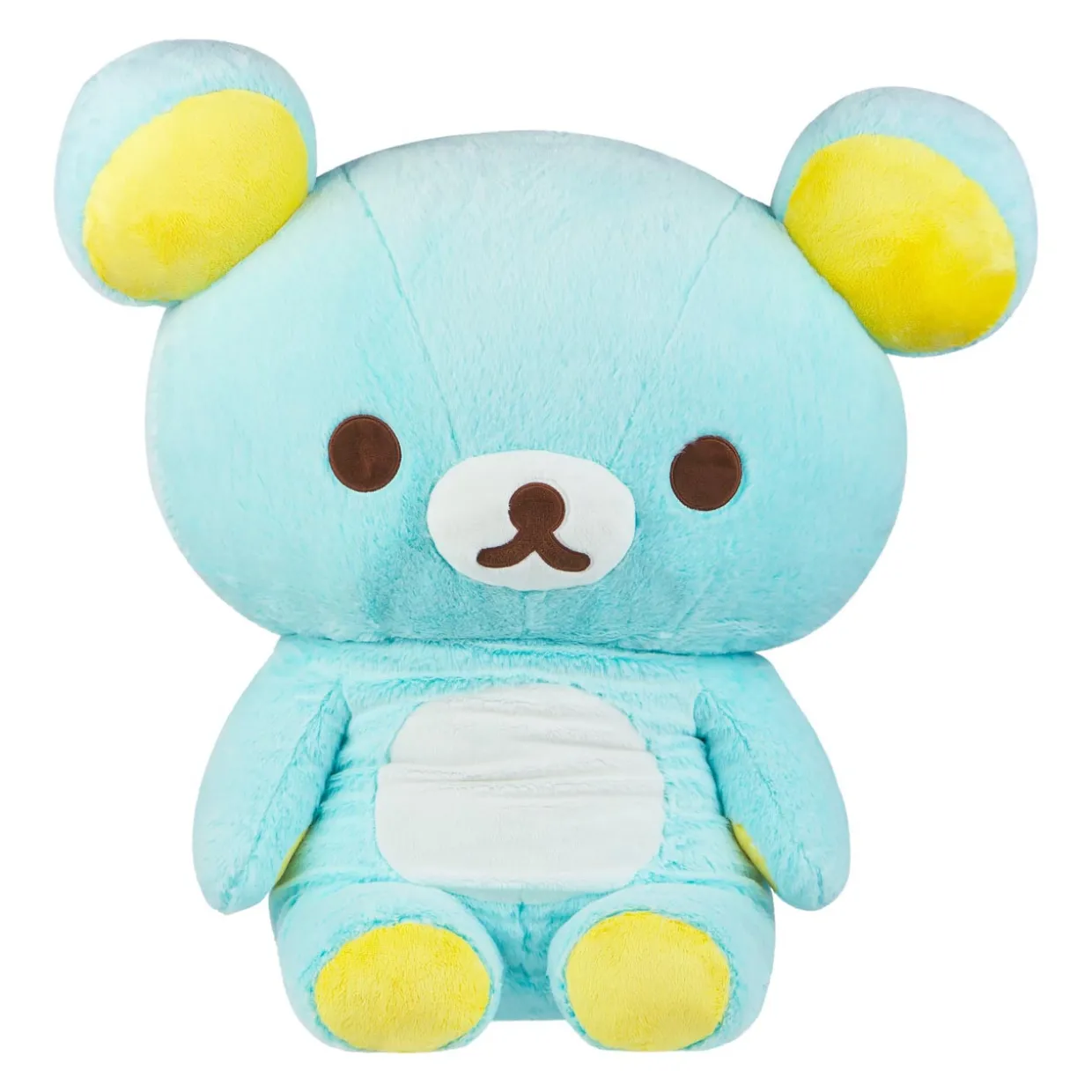 Rilakkuma San-X Original Long Pile Sherbet Series JUMBO Plush - Blue