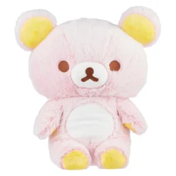 Rilakkuma San-X Original Long Pile Sherbet Series Plush - Soft Pink