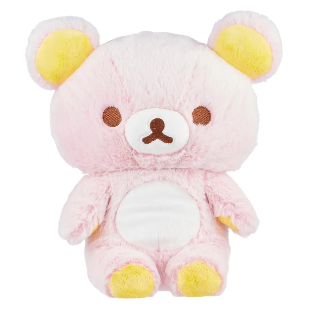 Rilakkuma San-X Original Long Pile Sherbet Series Plush - Soft Pink