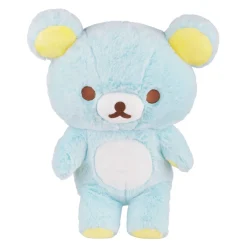 Rilakkuma San-X Original Long Pile Sherbet Series Plush - Blue
