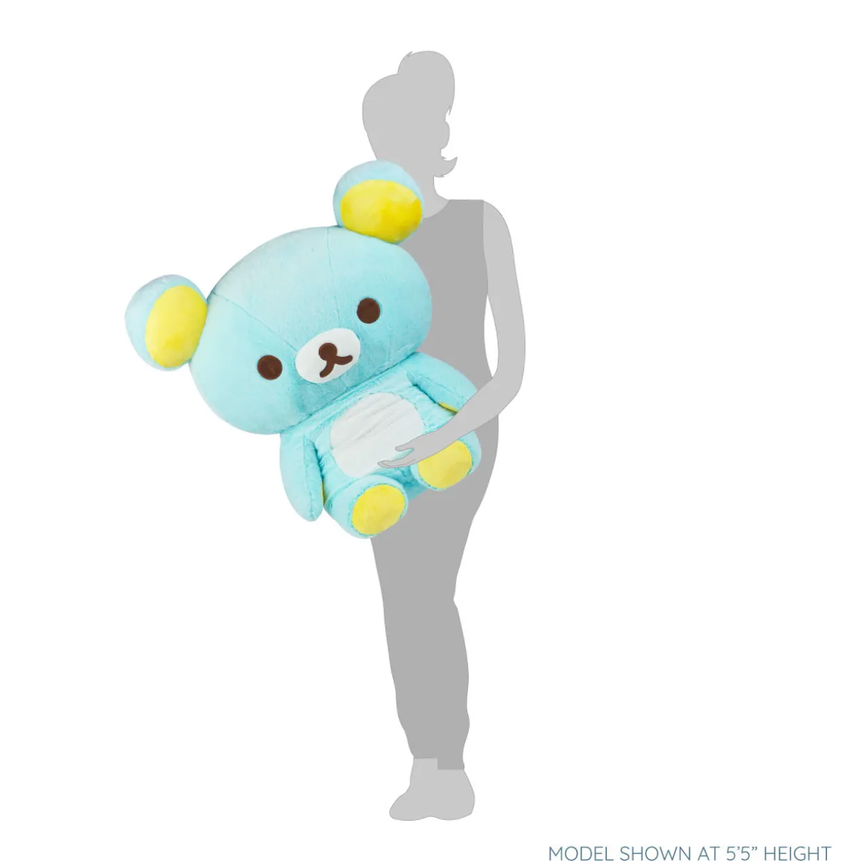 Rilakkuma San-X Original Long Pile Sherbet Series JUMBO Plush - Blue