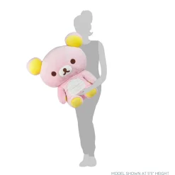 Rilakkuma San-X Original Long Pile Sherbet Series JUMBO Plush - Soft Pink