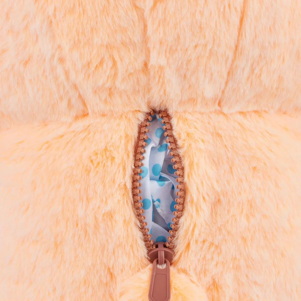 Rilakkuma San-X Original Long Pile Sherbet Series Plush - Orange
